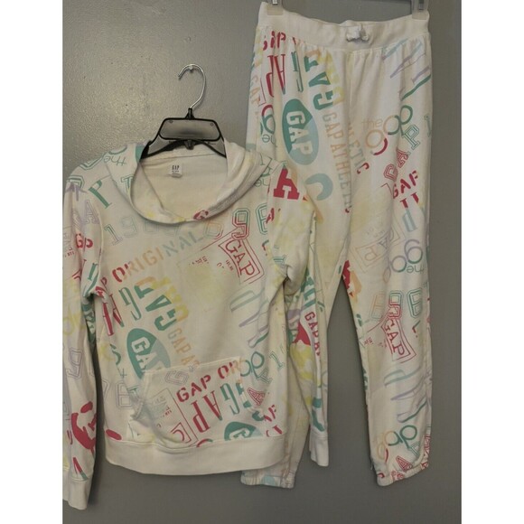 GAP Kids Boys Size XXL14/16 2 PcSet Hoodie/ PantsElastic Waist S/suit Set